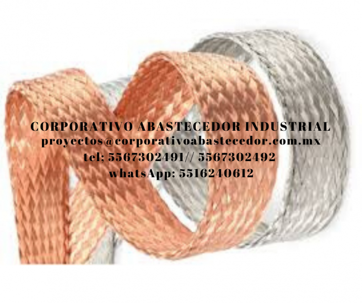 trencillas de cobre, soleras de cobre, conectores flexibles, bus bar flexible, soguillas de cobre, trenza de cobre estañada