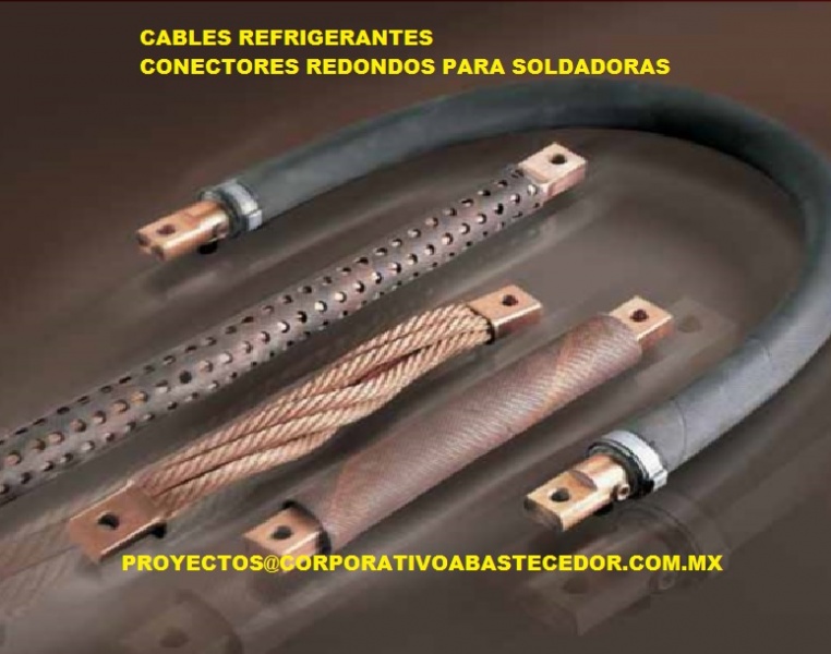 SHUNT REFRIGERADO,coenctor de trenza redonda de cobre, conectores flexibles detrenza,trenzas redondas de cobre, cables refrigerantes