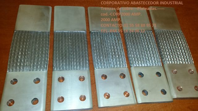 conectores tipo trenzas de cobre 2000 amp