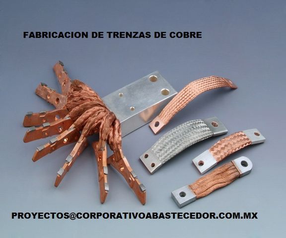 conectores de trenzas de cobre